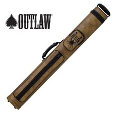 OUTLAW OLH22 HORSESHOE 2 butt 2 shaft cue case 2B/2S