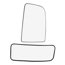  Car Rearview Mirror Glass Replacement with Backing Plate Heated Right 