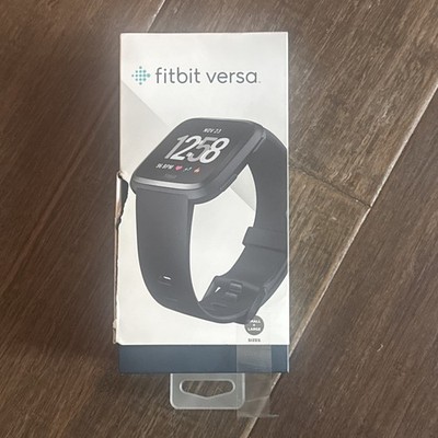 Fitbit Versa FB504 Smartwatch - Black