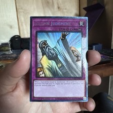 Solemn Judgment (PCR) RA02-EN075 Prismatic Collector’s Rare 1st Edition NM