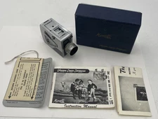 Vintage Universal Minute 16 Sub Miniature Camera Original Box Owners Manual