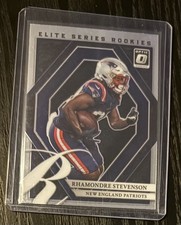 Rhamondre Stevenson 2021 Donruss Optic Elite Series ROOKIE!!! Insert RC ESR-20