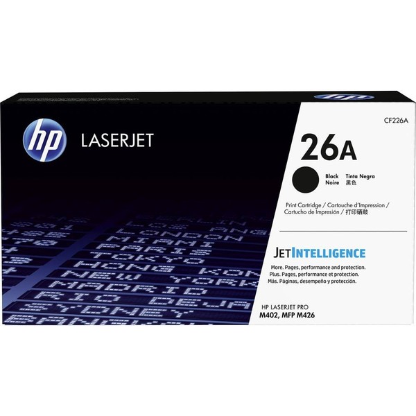 HP Toner 26A Original Schwarz 3100 Seiten CF226A-image