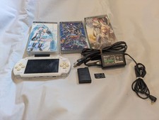 PSP Psp Body White Ac Adapter With Game Software Japan