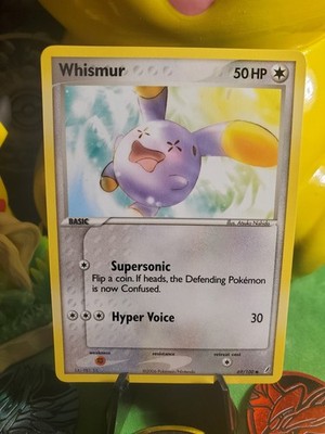 Pokémon TCG Vintage 2006 Whismur 69/100 Crystal Guardians Set Possible 9+ Grade