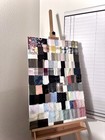 Original Mixed-Media Textile Artwork One-of-One — photo 3