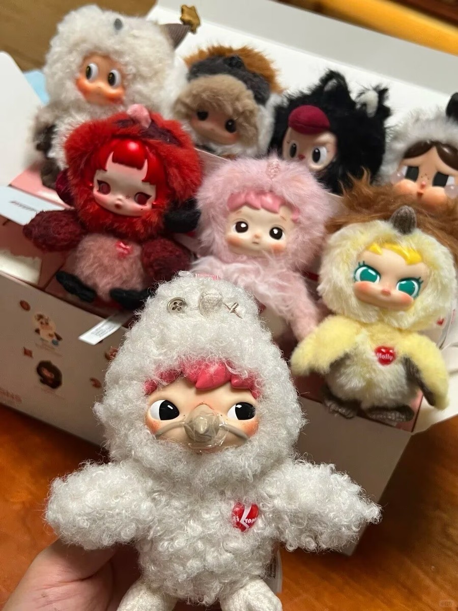 Authentic Dear Birds Series Blind Box Figure Toy Plush Pendant