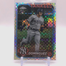 2024 Topps Chrome Update Series - Rookie Debut Jasson Dominguez #USC70 X-Fractor