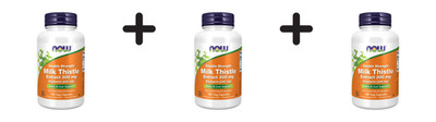 3 x Now Foods Milk Thistle Extract 300mg (100 vcaps) (230,86 EUR/kg)