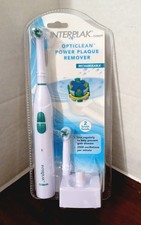 Interplak Conair Opticlean Power Plaque Remover 2018 Model RTGX- 2 Brush Heads