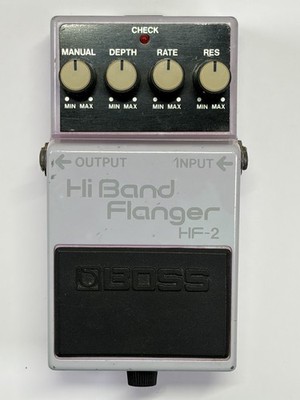 Boss HF-2 Hi Band Flanger 1988 Made In Japan Working ACA B975459