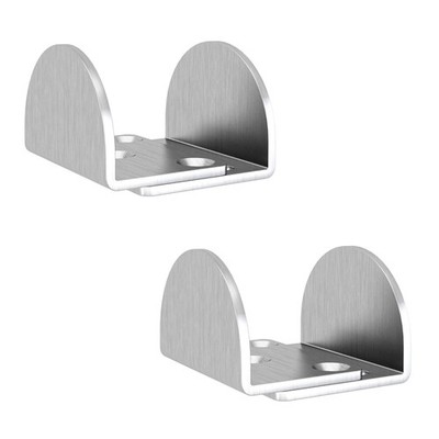 Sliding Barn Door Floor Guide, Floor Mounted Bottom Guide, U Shape, Stainless...