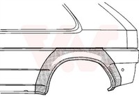 VAN Wezel Seitenwand Hinten Links FüR VW Golf III Vento