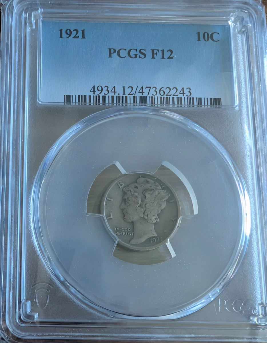 Grade F 12 Mercury Dimes (1916-1945) for sale | eBay