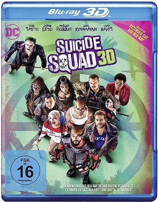Suicide Squad 3D [Extended Cut, 2 Discs]