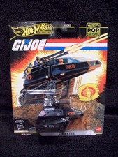 Hot Wheels Pop Culture G.I. Joe Cobra H.I.S.S. Tank Die Cast.
