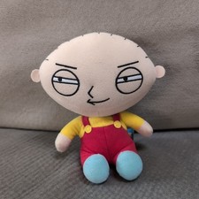 Family Guy Stewie Griffin peluche pupazzo piccolo rosso salopette figura 
