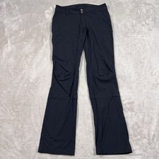 Columbia Pants Womens 4 Regular Black Straight Leg Performance Lightweight Hike