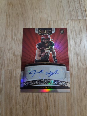 2023 Select Draft Picks JOSH WHYLE Youth Explosion Red Autograph #YS-JOW Rookie
