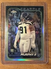 2024 Topps Chrome Rookie Refractor Byron Murphy II Seattle Seahawks #297