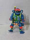 Vintage 1992 TMNT Donatello Scuba Diver Action Figure Playmates Toys