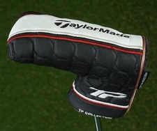 TAYLORMADE TP BLADE PUTTER HEADCOVER BLACK / WHITE  / RED  LOOK 
