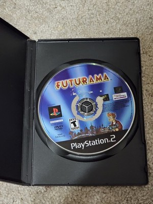 Futurama for PS2 NTSC US Version TESTED PlayStation 2 Disc And Rental Case