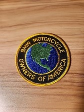 Vintage BMW Motorcycle Owners Of America Patch