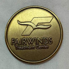 Fairwinds Treatment Center Recovery Ceremony Coin Alcoholics/Narcotics Anonymous
