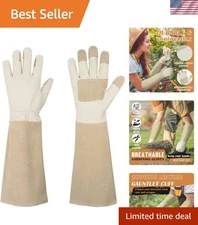 Soft Lightweight Thorn Proof Gardening Gloves – Ideal Gift for Garden Lovers