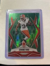 2025 Panini Phoenix Jerome Ford #3 Green /149 Cleveland Browns