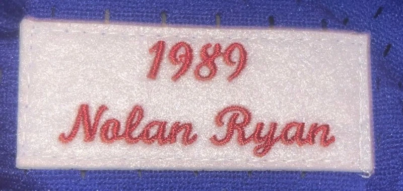 Camiseta deportiva 2XL Majestic Cooperstown Texas Rangers Nolan Ryan #34 1989 BP nueva sin etiquetas Foto 4 de 4