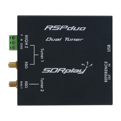RSPduo Software Defined Radio Receiver 1kHz-2GHz 14bit MCX I/O