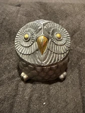 Vintage SANKYO Japan Owl Shaped Music Box - Unsure Of Song
