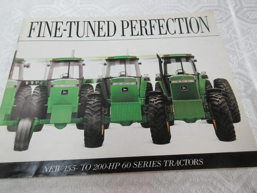 John Deere 4560, 4760 & 4960 Tractor Sales Brochure 24 Pages