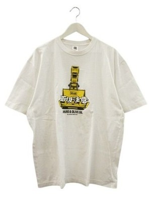 THE BLACK EYE PATCH MURO&OOIL T-shirt Short Sleeve XL White Tops Men's