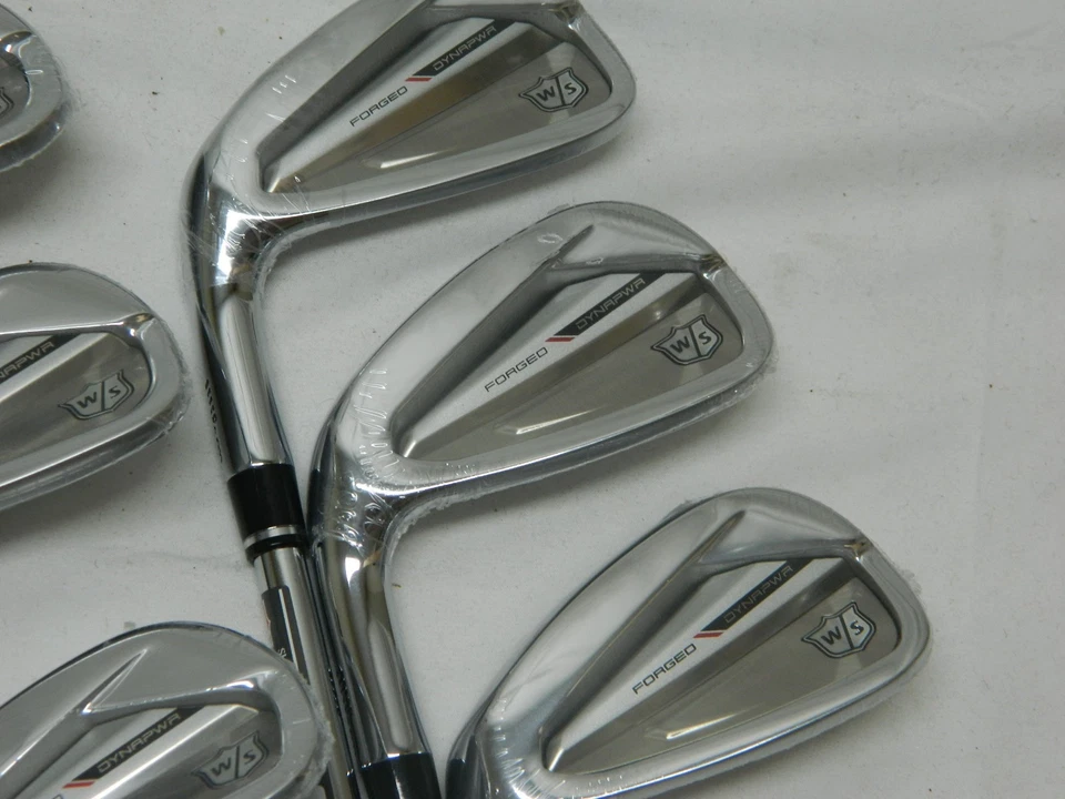 New LH Wilson DynaPWR Forged iron set 5-GW Irons KBS Tour Lite Stiff Steel - Image 2 of 4