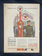 Magazine Ad - 1929 - Texaco Gasoline