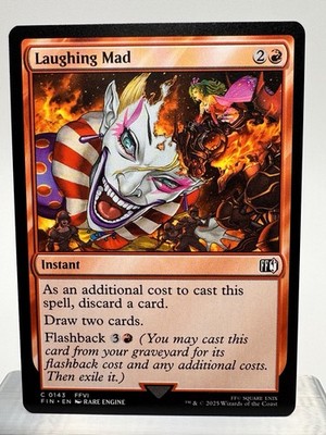 Laughing Mad  0143 - NM - FINAL FANTASY - MTG - FIN