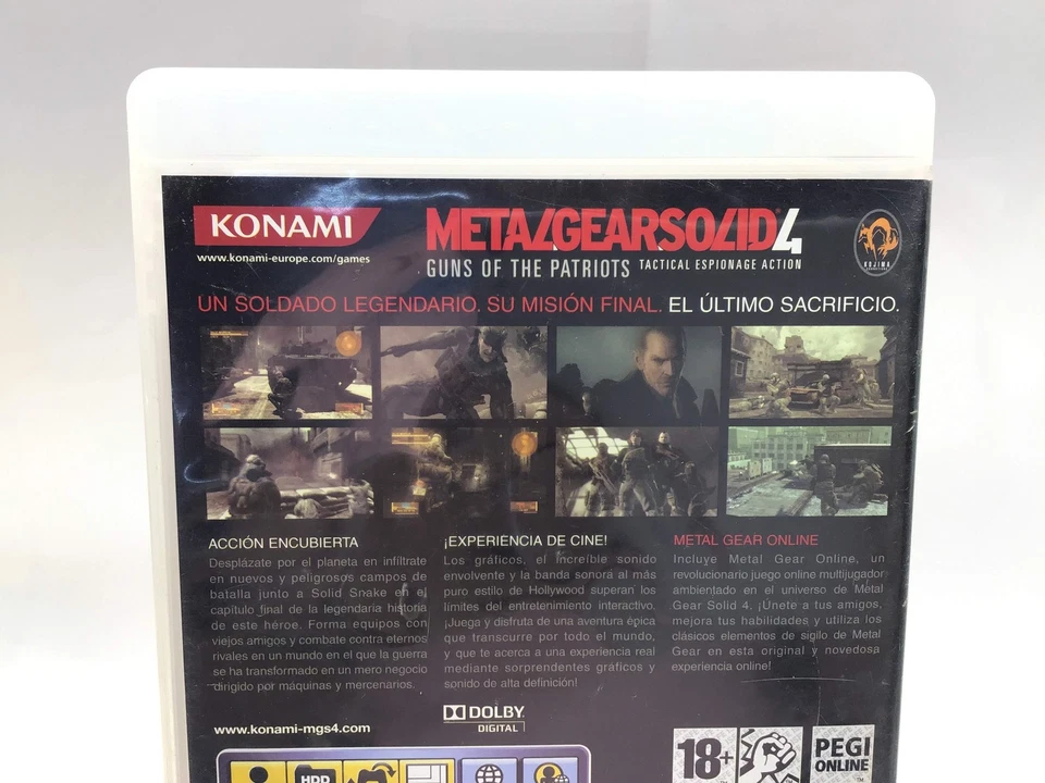 Metal Gear Solid 4 PS3 (SP) [PO0072], foto 4 de 5