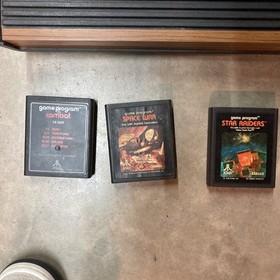 Atari 2600 System Bundle with Console, Multiple Games Joystick, Paddles untested