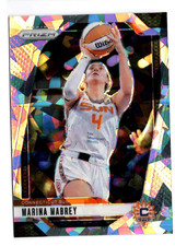 2024 WNBA Prizm #132 Marina Mabrey CRACKED ICE Prizm Connecticut Suns