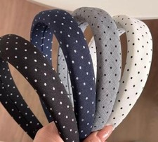 Headbands for Women Non Slip Trendy Headbands for Women  s Hair Cute Polka Dot
