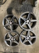 GENUINE AMG MERCEDES C CLASS W205 18" REAR ALLOY WHEEL A2054011200 x4