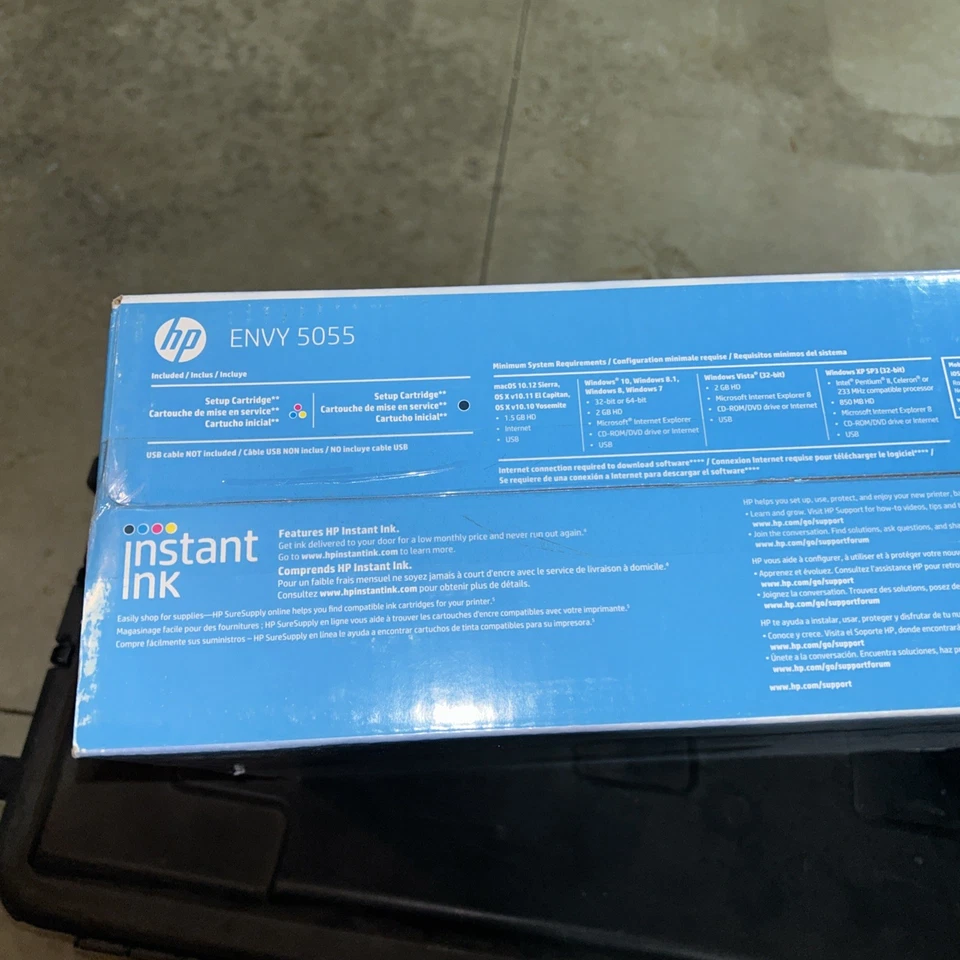 Brand New Sealed HP Envy 5055 All-In-One Inkjet Printer M2U85A B1H - Image 4 of 4