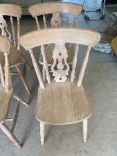 Solid Pine Farm House Dining Chair