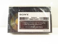 Sony Handycam Handyguide camcorder shooting tips video introduction, NEW