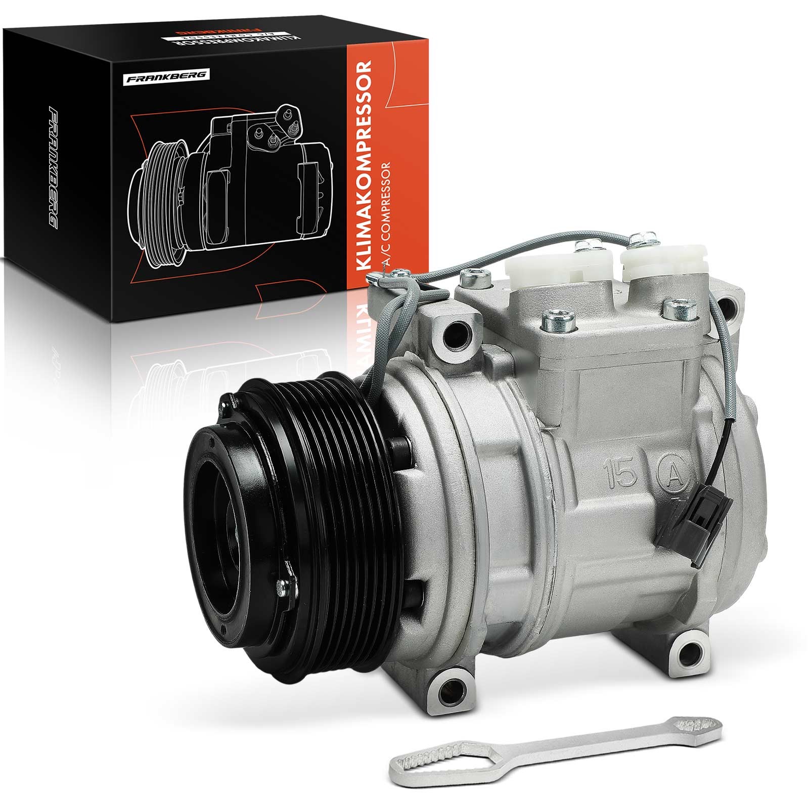 FRANKBERG Air Conditioning Compressor for Honda CR-V 2001-2007 Accord 2003-2008