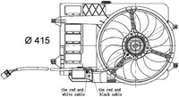 LüFter MotorküHlung Mahle CFF 30 000S 398Mm FüR Mini R50 R53 R52 Cooper Works