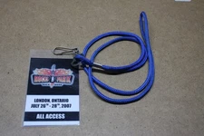 Cheap Trick 2007 ALL ACCESS Laminate Pass Deep Purple Ted Nugent Pat Benatar